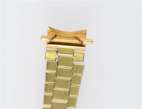 Rolex Präsident Armband Gold 18k / 750 13mm Faltschließe.